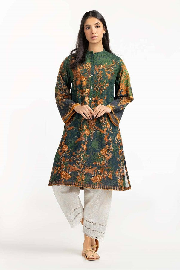 Digital Printed Khaddar Shirt