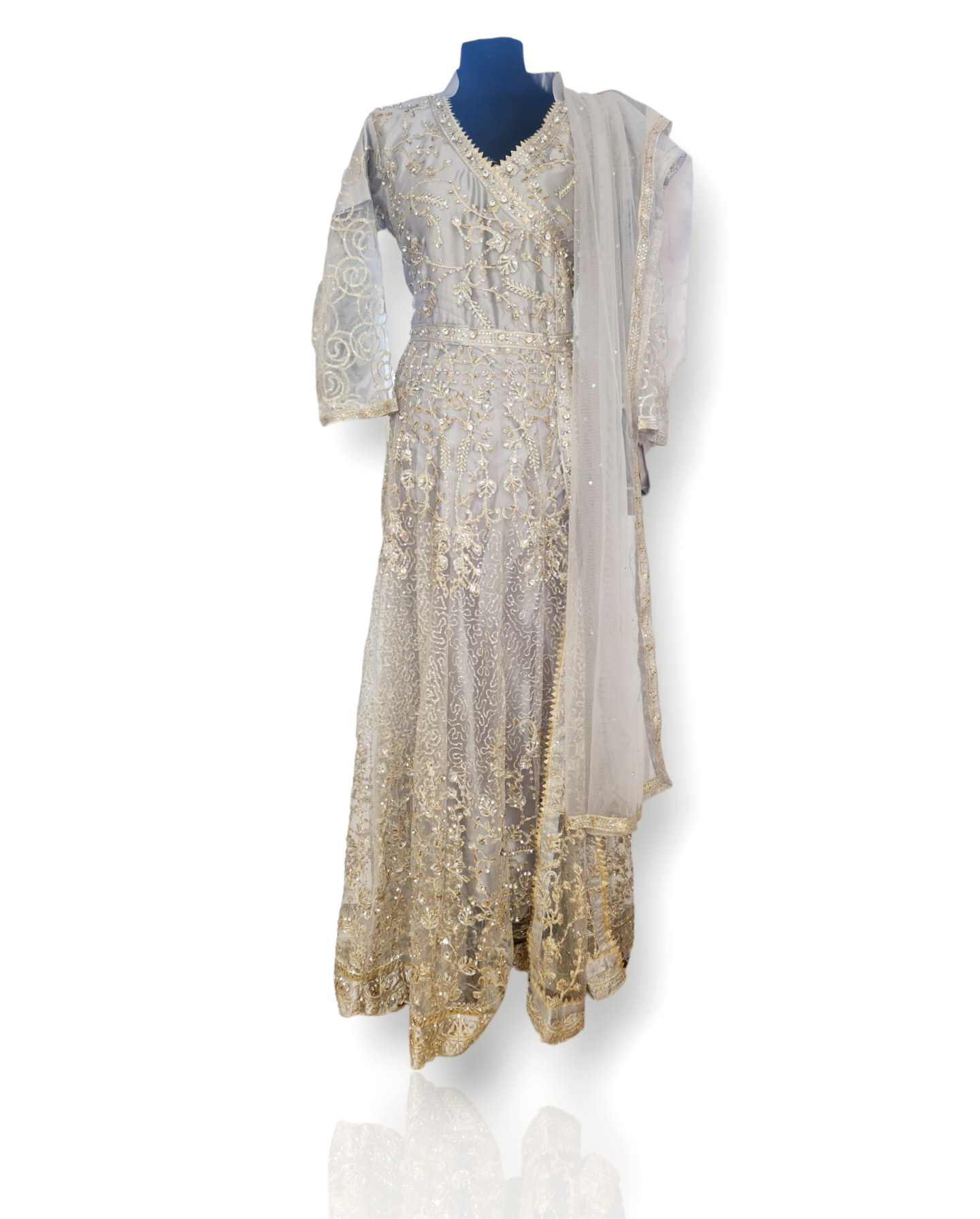 Size Large Heavy Embroidered Dress