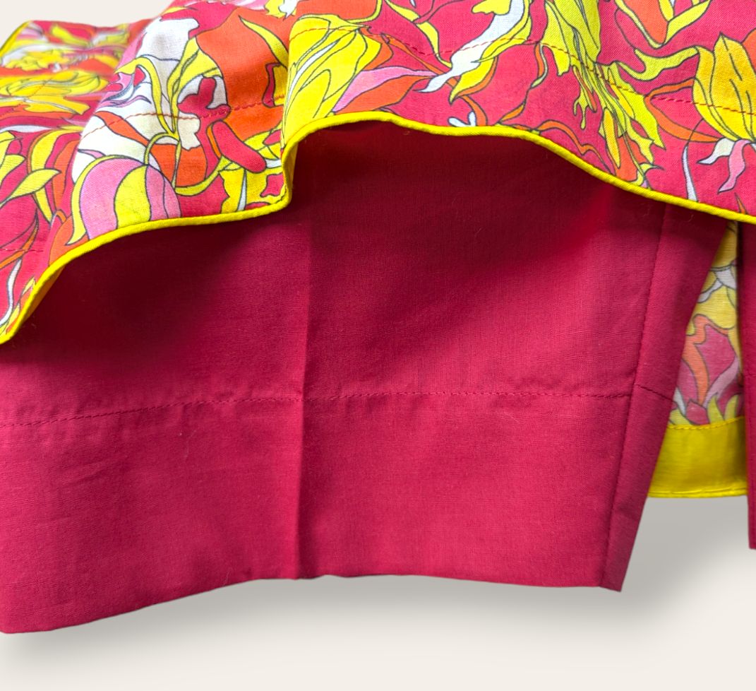 Multi -coloured 2 piece readymade suit