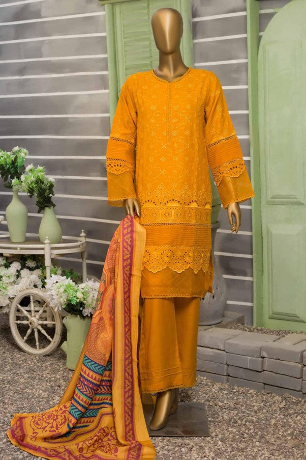 Yellow Dhanak Suit