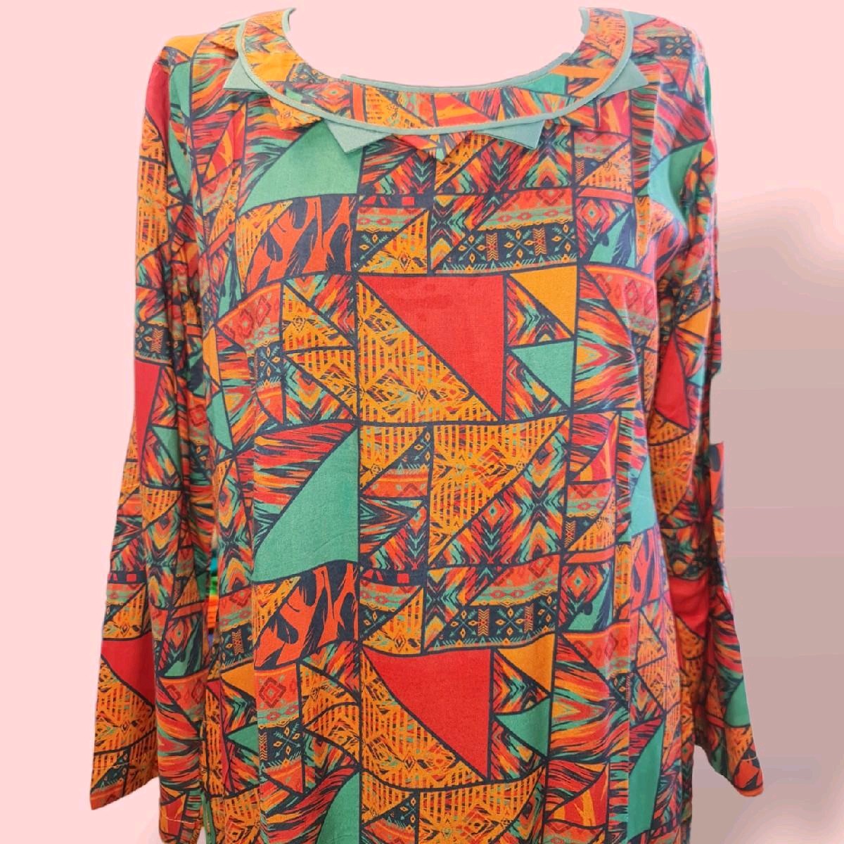 Medium  Cotton Printed Long Shirt