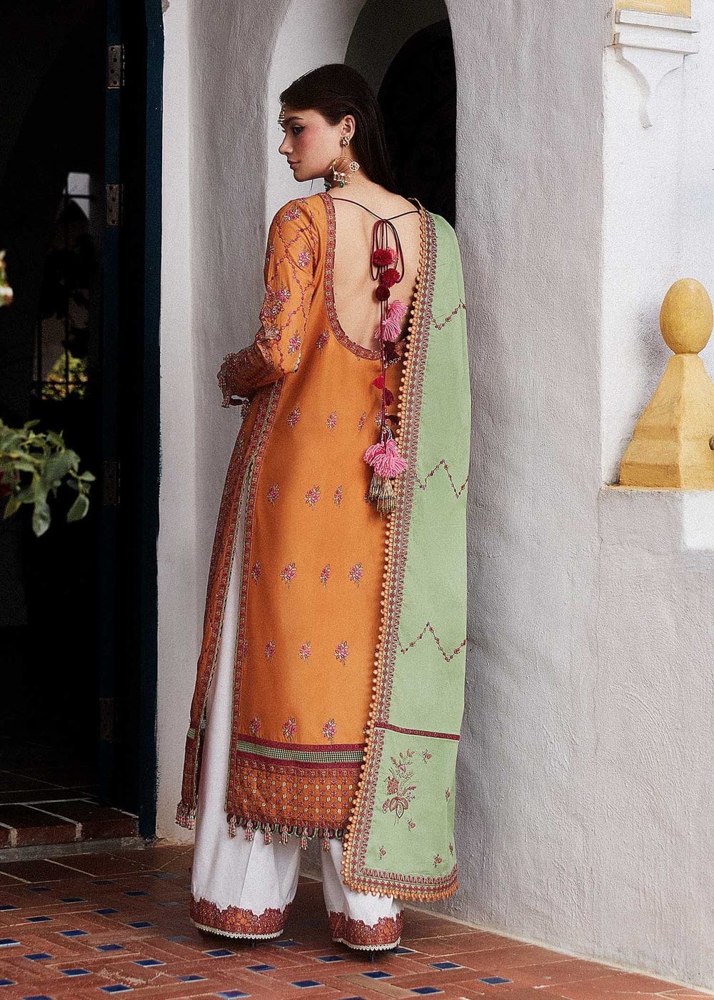 3 Piece Lawn semi-stitched Suit