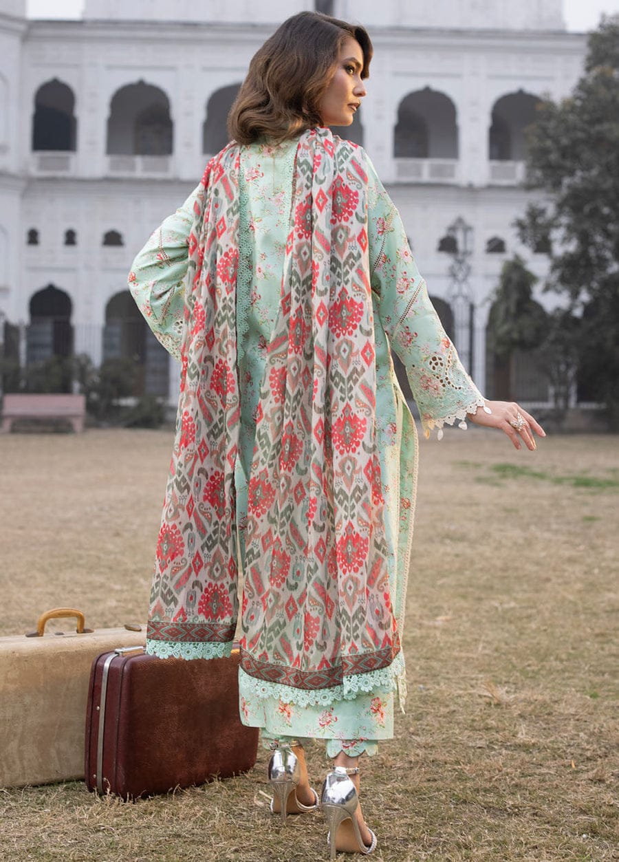 Embroidered Schiffli 3 Piece Suit